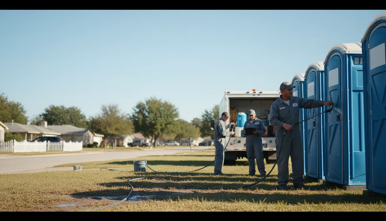 Long-Term Portable Toilet Rental in Nichols, IA near me